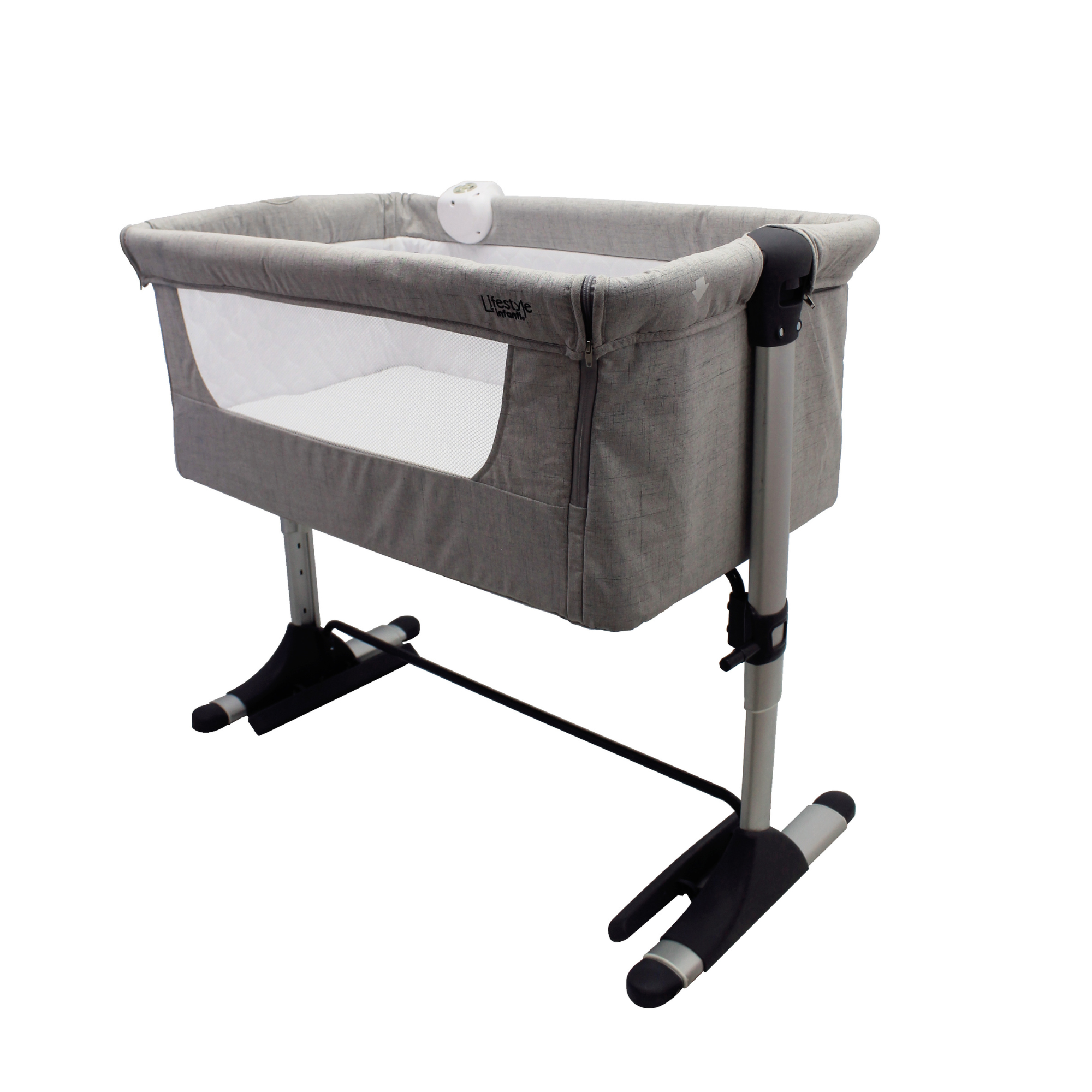 Set Carriola Ligera Grace y Colecho Vinny Gris Con Beige