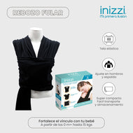 Rebozo Fular Multiposiciones Negro