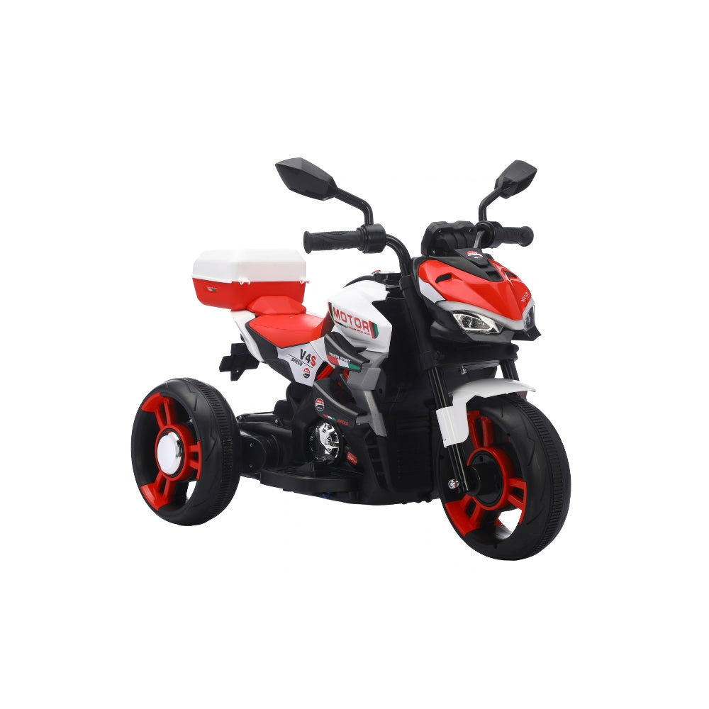 Motocicleta Montable Eléctrica V4s Speed Con Música Y Luces