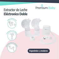 Premium Baby Extractor de Leche eléctrico Doble