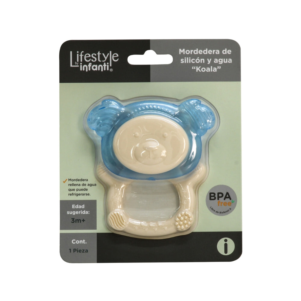 Mordedera De Silicón Rellena De Agua Con Diseño De Koala
