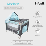 Cuna De Viaje Madison Infanti Convertible A Colecho