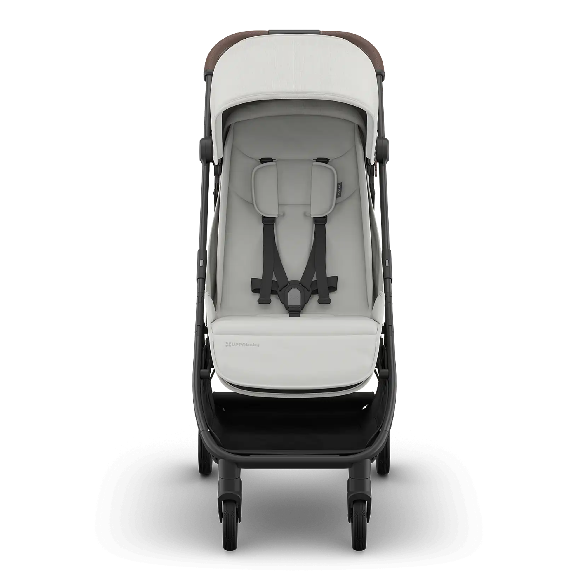 Minu V3 Carrito de Viaje Plegable Compacto IATA, Reclinable, Arnés 5 Puntos, Suspensión 4 Ruedas y Comodidad Mejorada, 0-22 kg