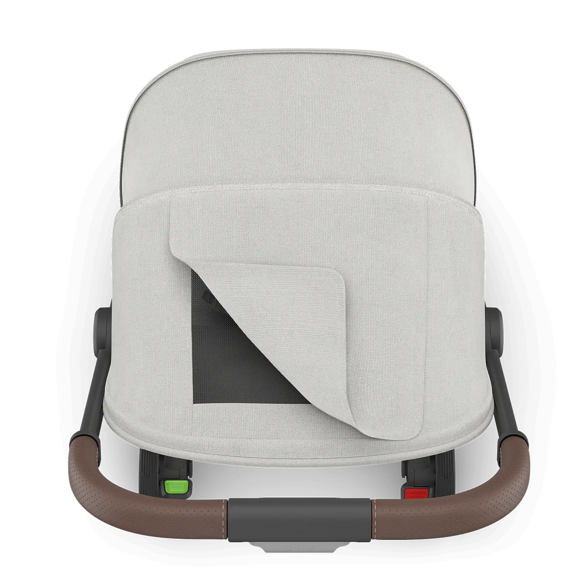 Minu V3 Carrito de Viaje Plegable Compacto IATA, Reclinable, Arnés 5 Puntos, Suspensión 4 Ruedas y Comodidad Mejorada, 0-22 kg