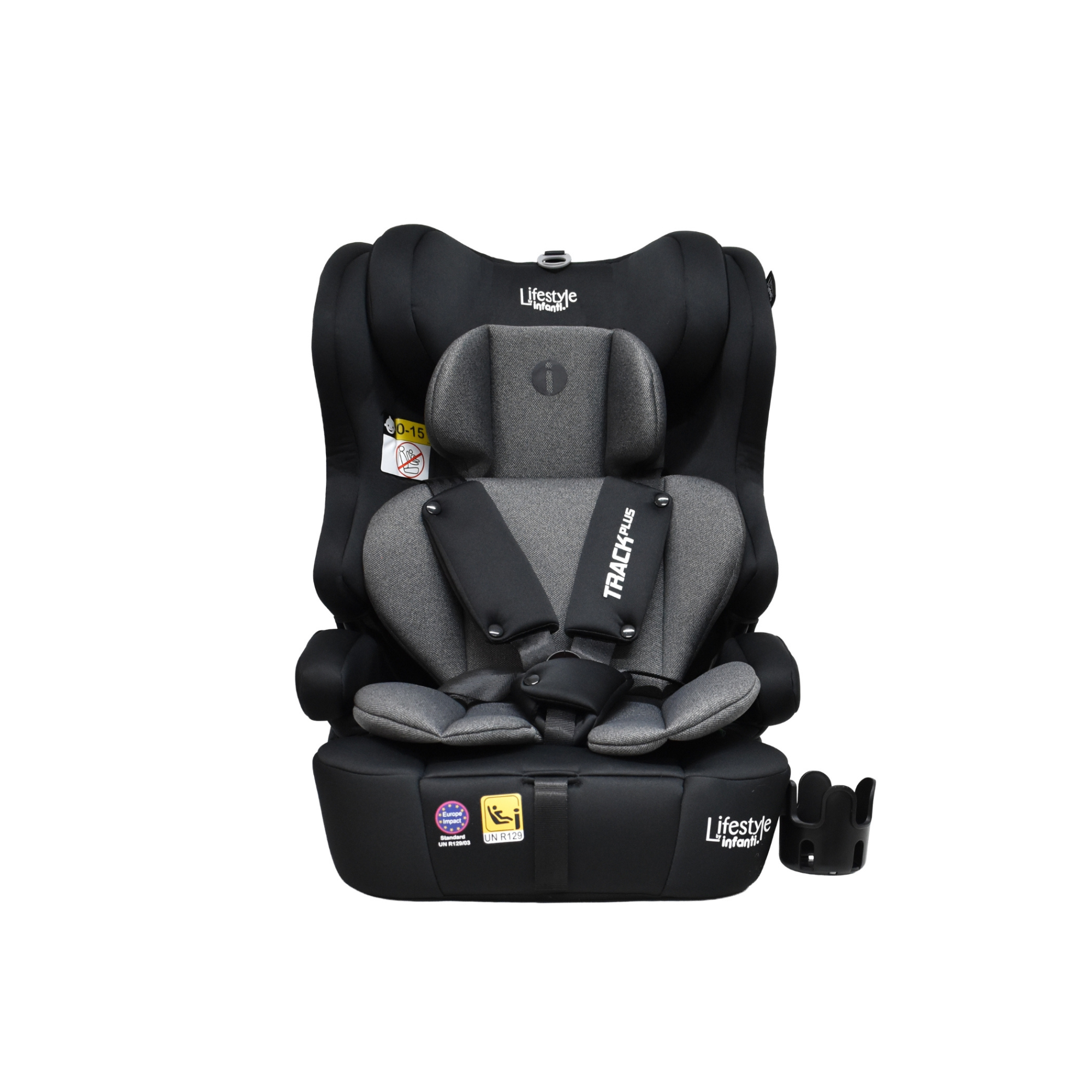 Autoasiento Track Plus Con Reclinación Y Arnés De Seguridad