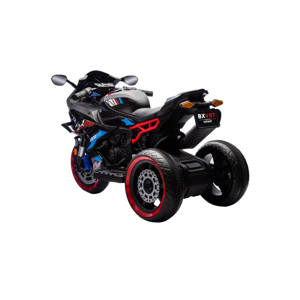 Motocicleta Montable Eléctrica Deportiva Con Sonido De Motor, Infanti