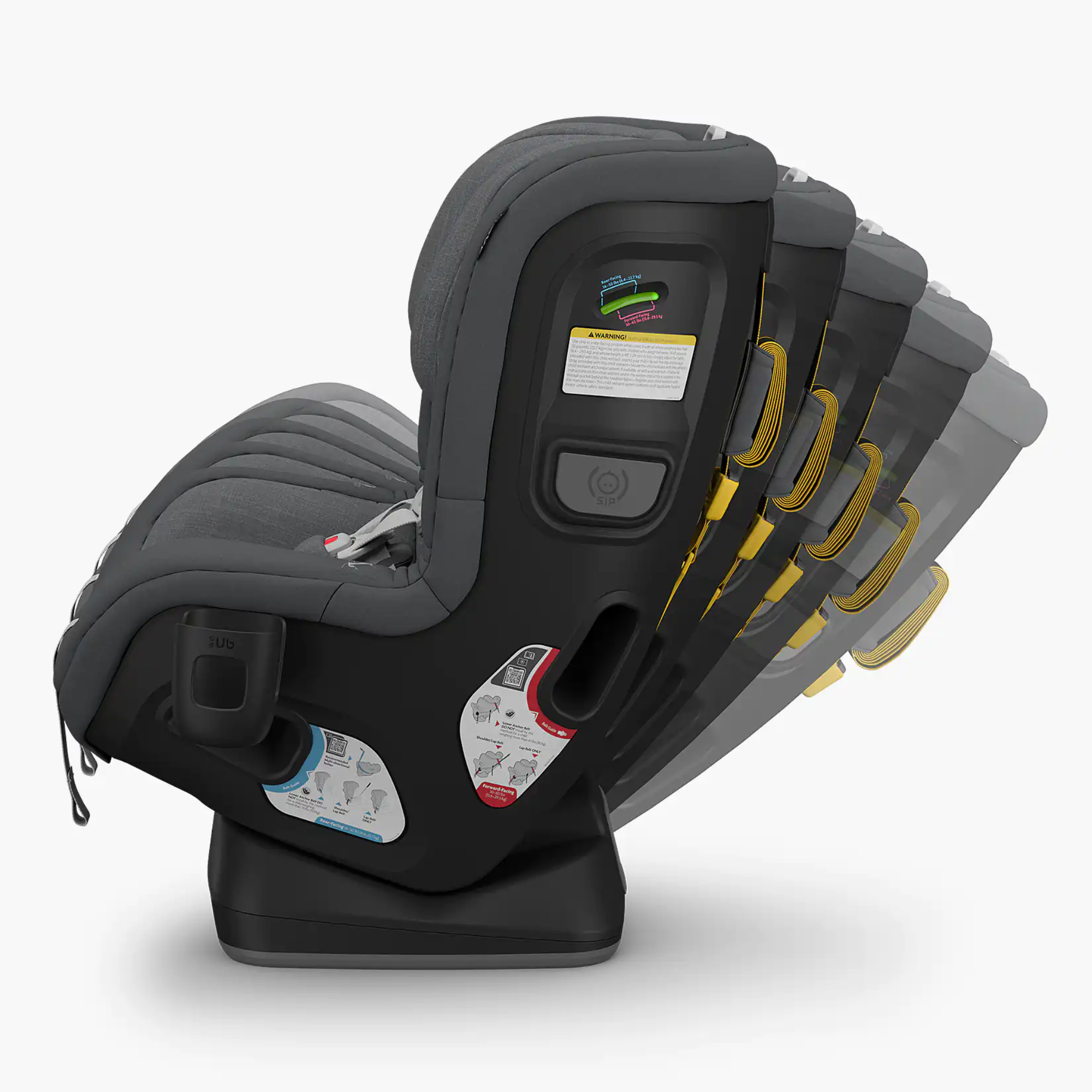 Silla de Auto Convertible Rove, QuickGuard 3 Pasos, SmartSecure, Arnés Sin Reenhebrado, FAA, Contramarcha 22,7 kg, A Favor 29,5 kg