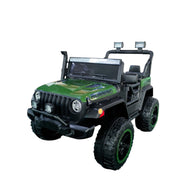 Carro Eléctrico Montable 4 X 4 Todo Terreno Luces Led Musica