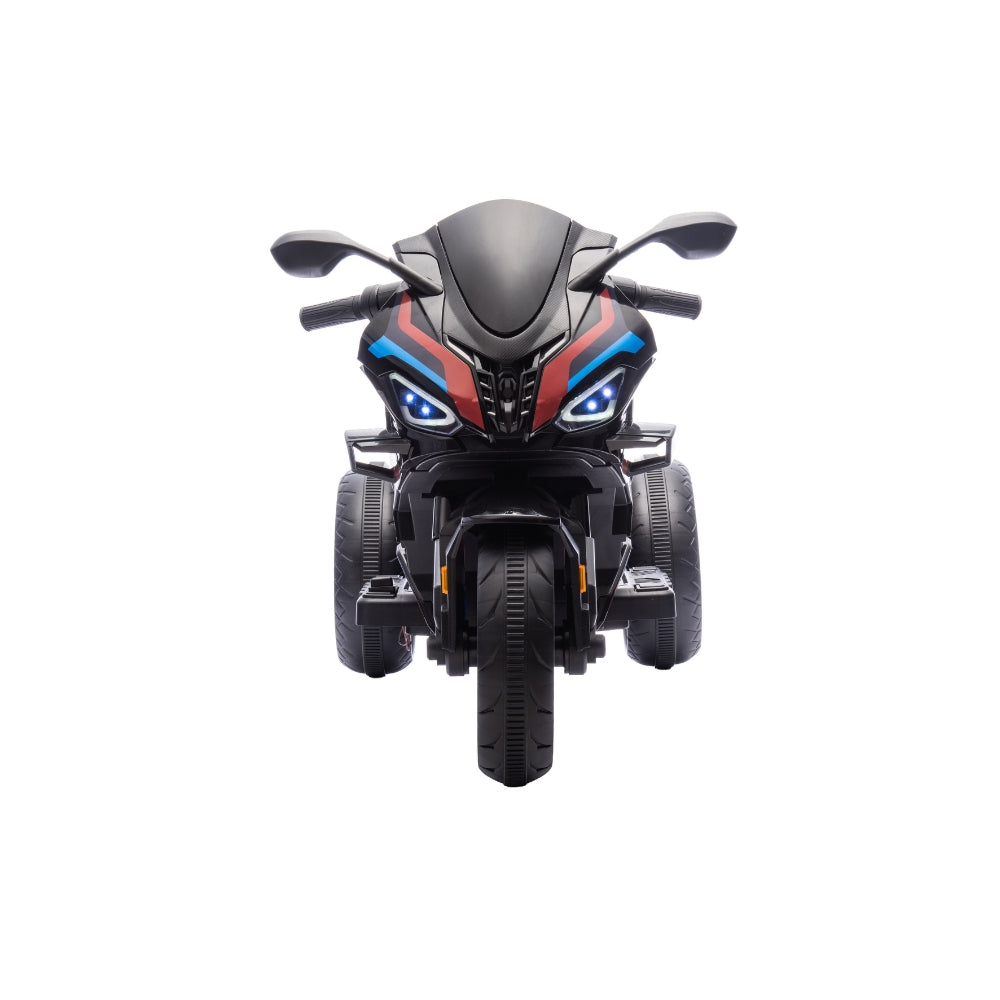 Motocicleta Montable Eléctrica Deportiva Con Sonido De Motor, Infanti