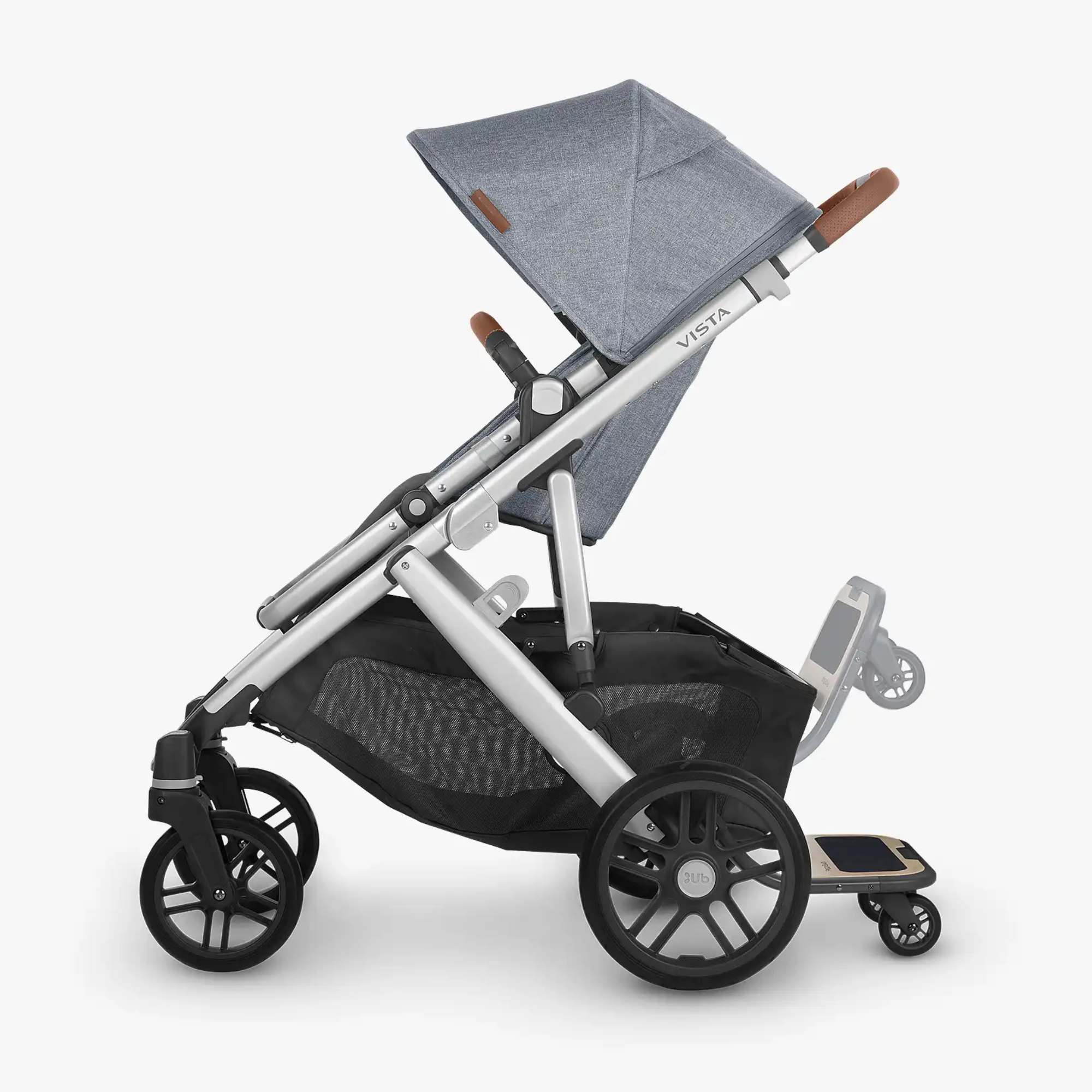 Plataforma PiggyBack para vista acopla fácilmente a tu coche, segura y antideslizante, ideal para niños hasta 25 kg