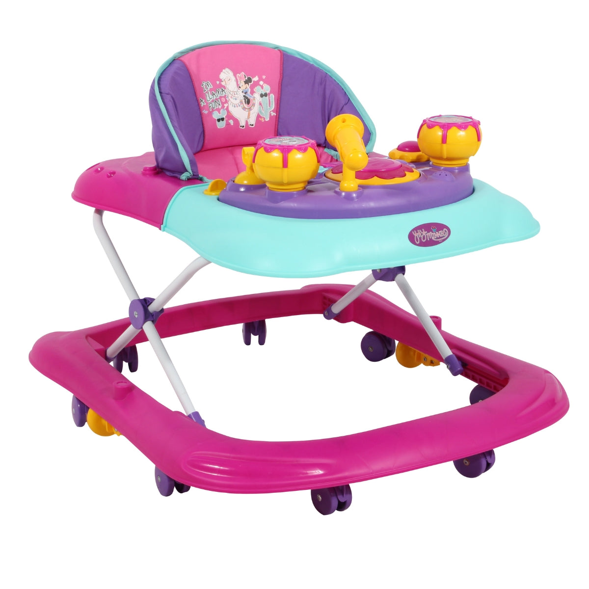 Andadera Para Bebé Minnie Rosa Disney