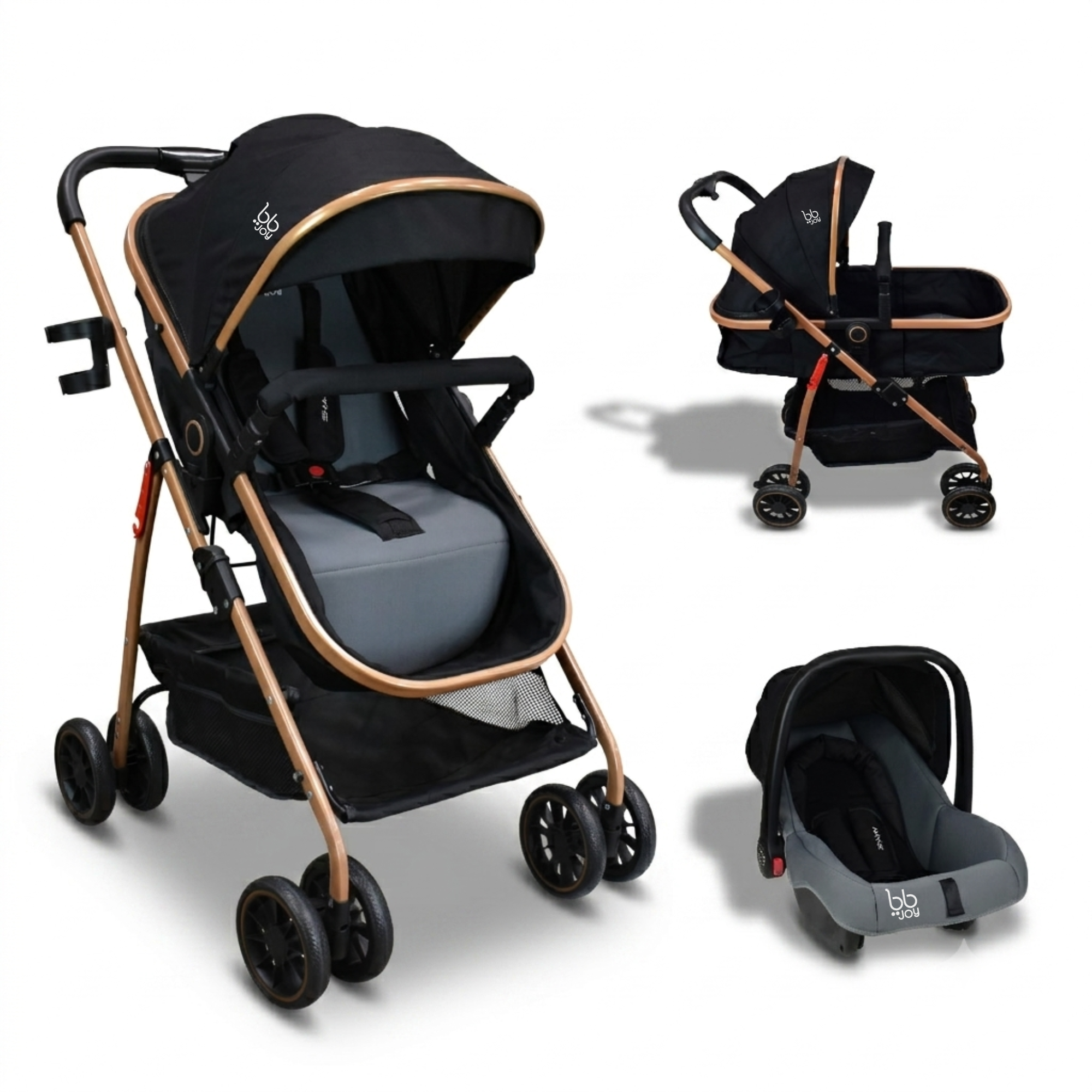 Carriola Shany Para Bebé Con Travel System Versátil Y Seguro