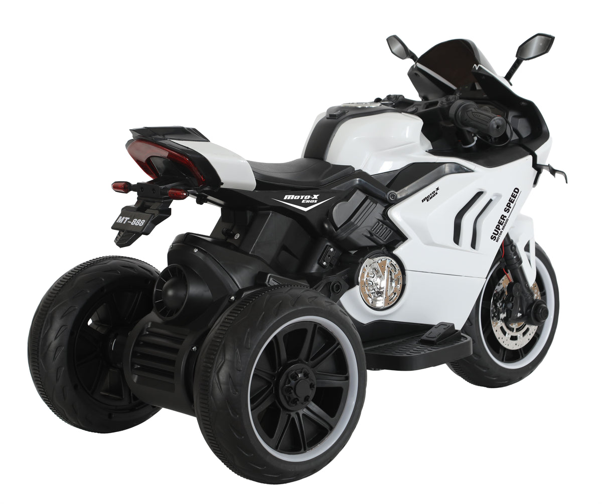 Motocicleta Montable Eléctrica Deportiva Con Música Y Luces, Infanti