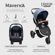 Carriola Lifestyle By Infanti Maverick Sistema de Viaje