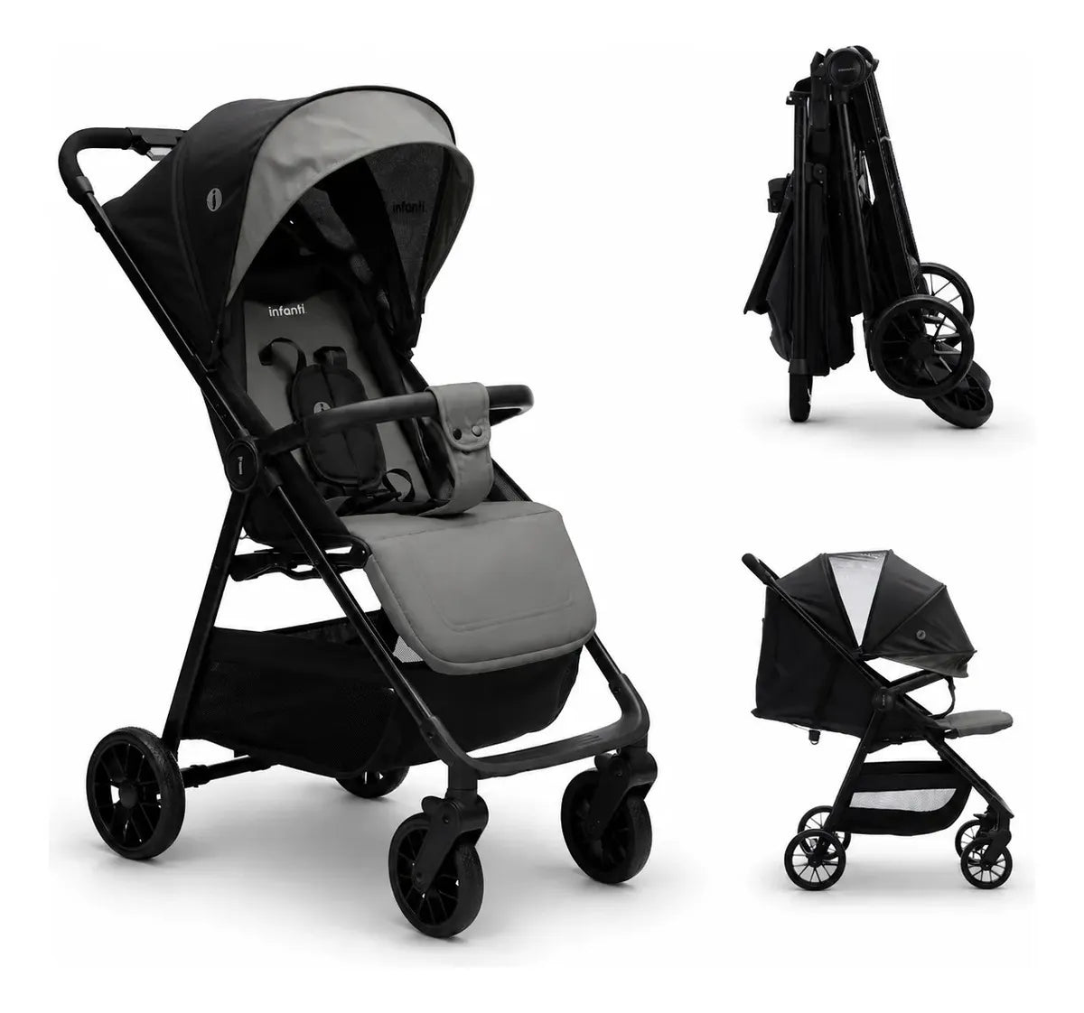 Carriola Grace Arena Con Toldo Completo Plegado Fácil Compacto Soporta Hasta 22 kg, Infanti