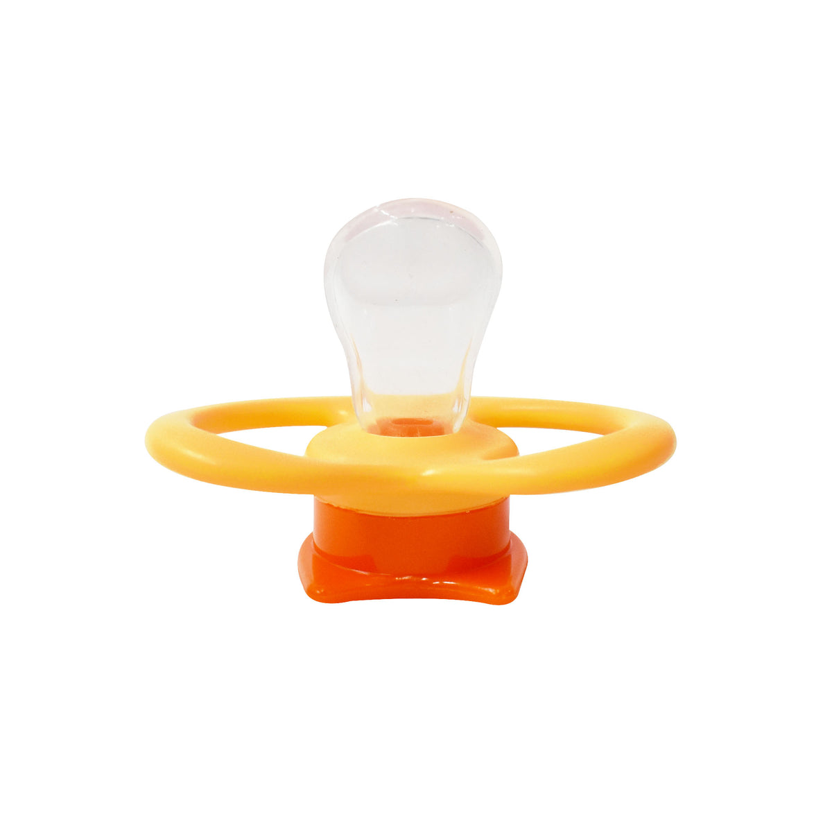 Chupón Ortodóntico Naranja con Estampado de Zorro, Libre de BPA, Infanti