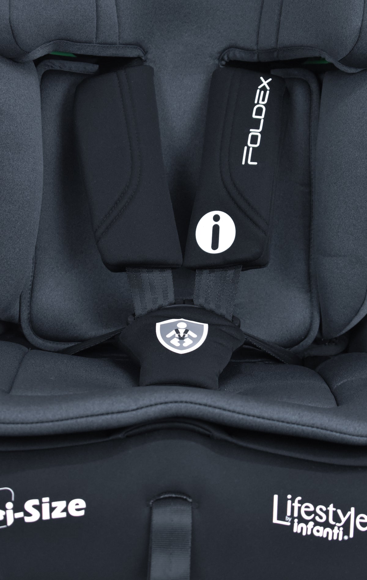 Autoasiento Foldex Grupo 1, 2 y 3 De 76 A 150 cm, i-Size, Arnés De 5 Puntos, ISOFIX, Top Tether, Soporte De Cabeza Ajustable, Protección Lateral, Plegable, Portavasos, Lifestyle By Infanti