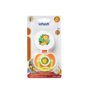 Juego Chupón + Clip Animalitos De La Selva