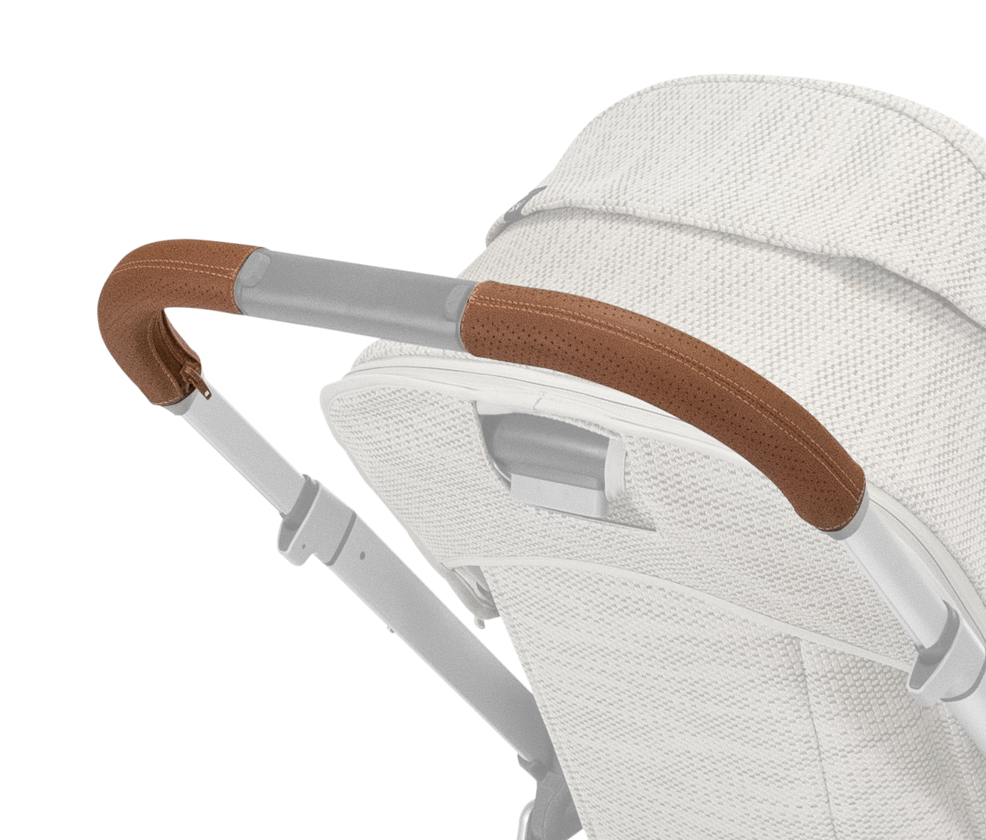 Funda De Cuero Para Manillar Café - baby up