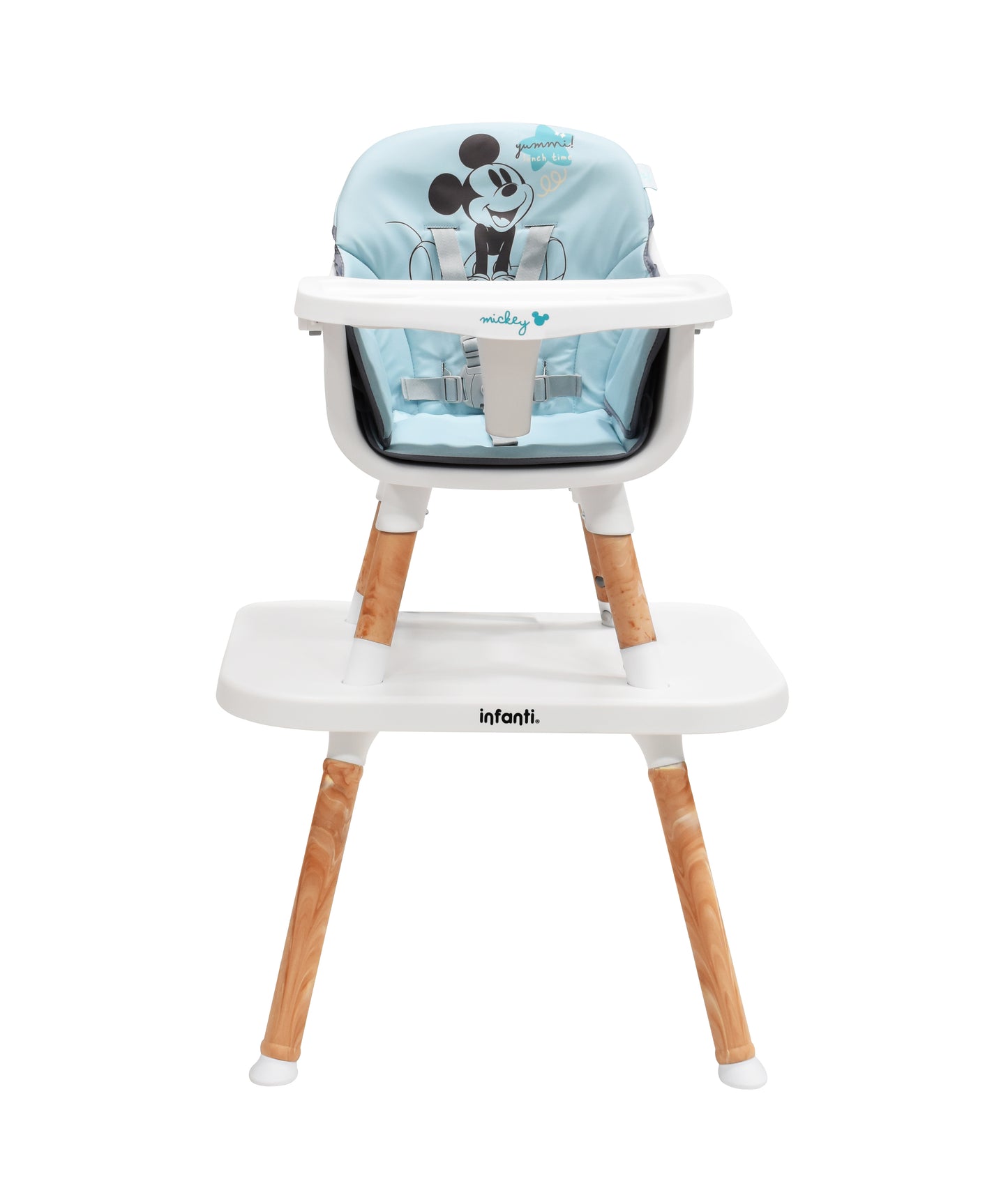 Silla Alta Periquera Bebe Infanti Disney Ligera Segura 6 en 1