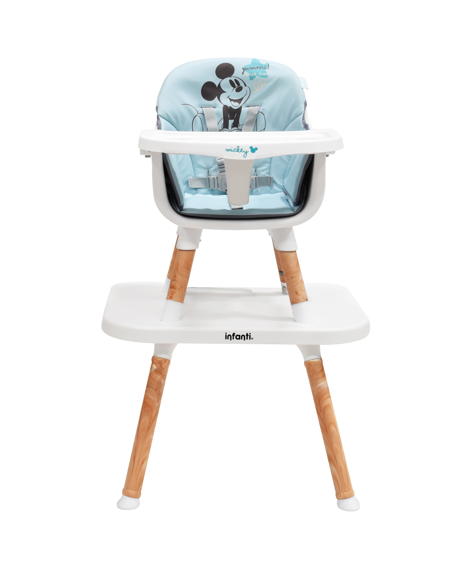 Silla Alta Periquera Bebe Infanti Disney Ligera Segura 6 en 1