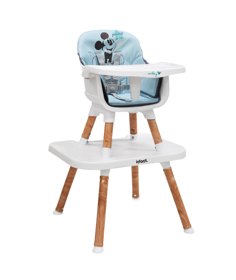Silla Alta Periquera Bebe Infanti Disney Ligera Segura 6 en 1