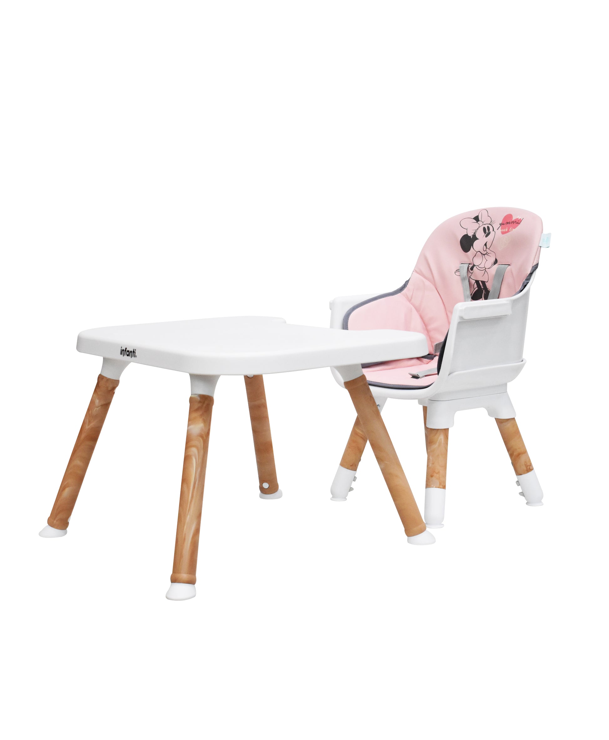 Silla Alta Periquera Bebe Infanti Disney Ligera Segura 6 en 1