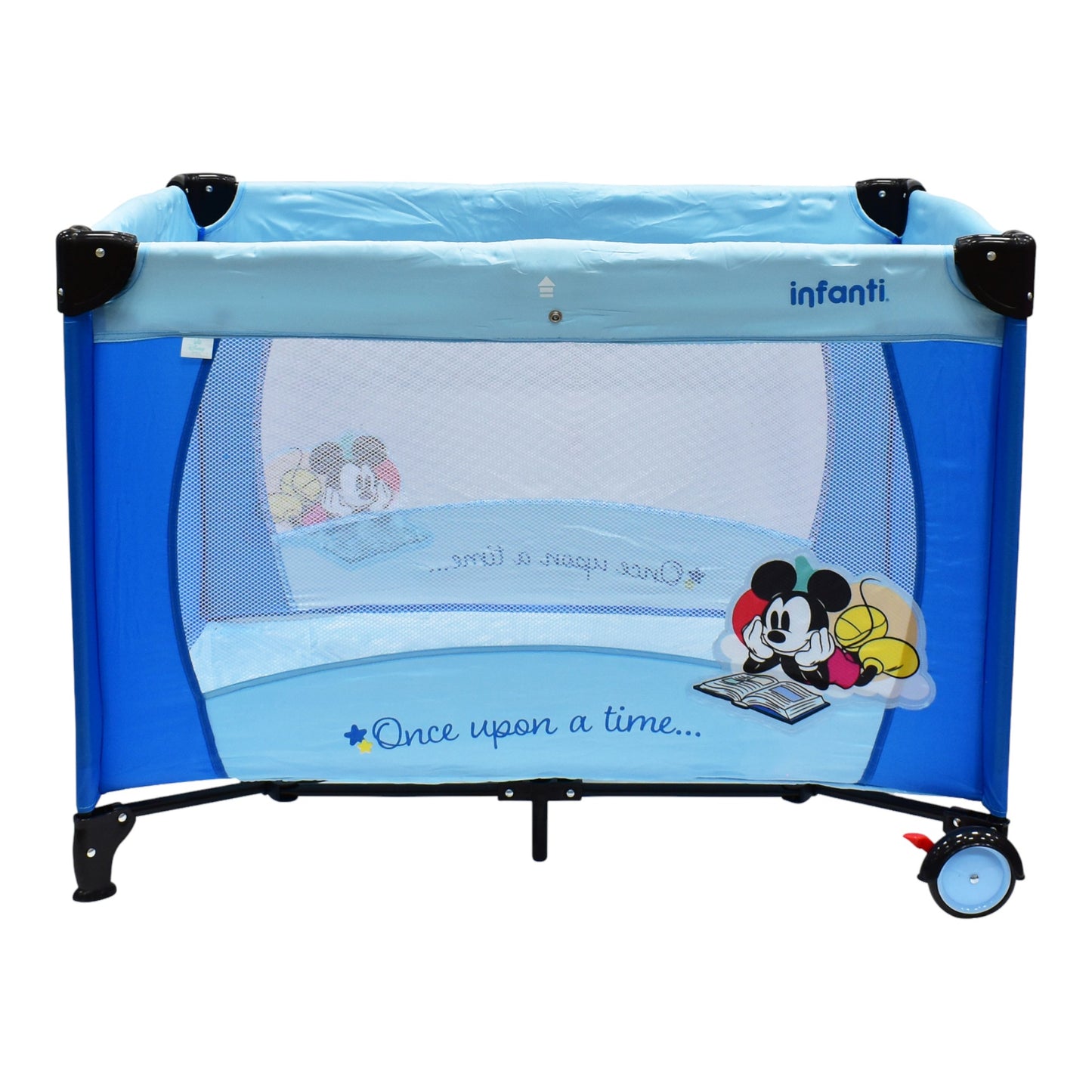 Cuna Corral De Viaje Disney Armado Sencillo Adaptable Seguro Con cambiador desmontable