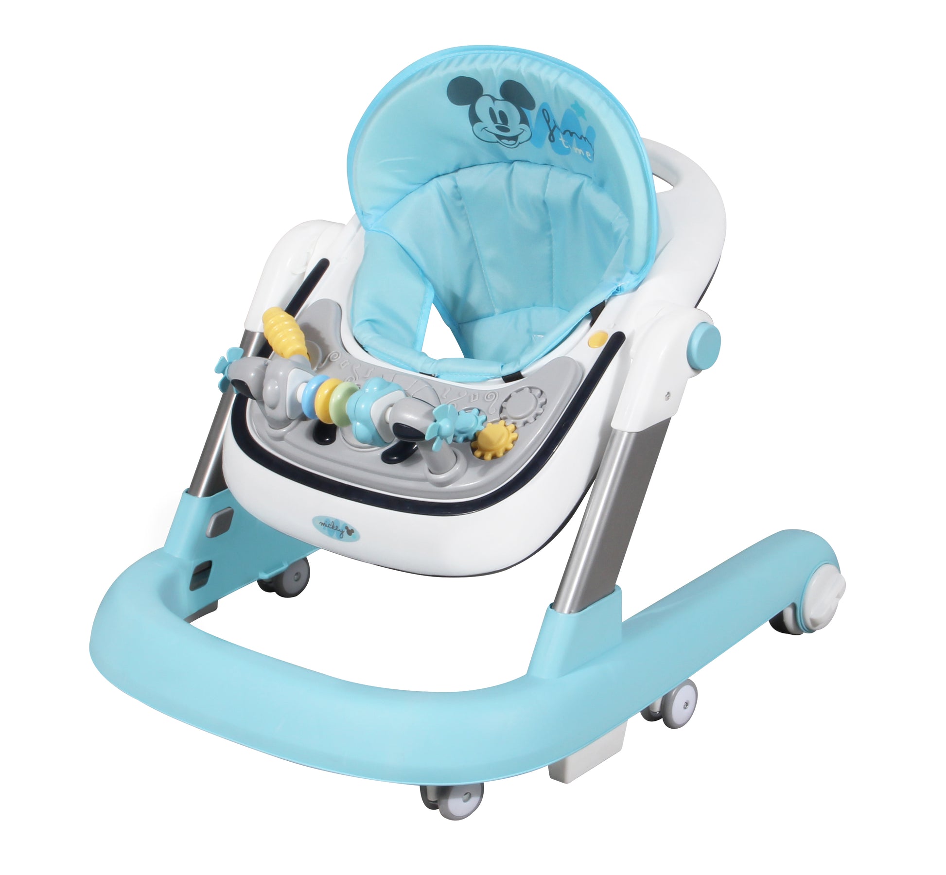 Disney Andadera 3 En 1 Charola Interactiva Led Sonido 12 Kg