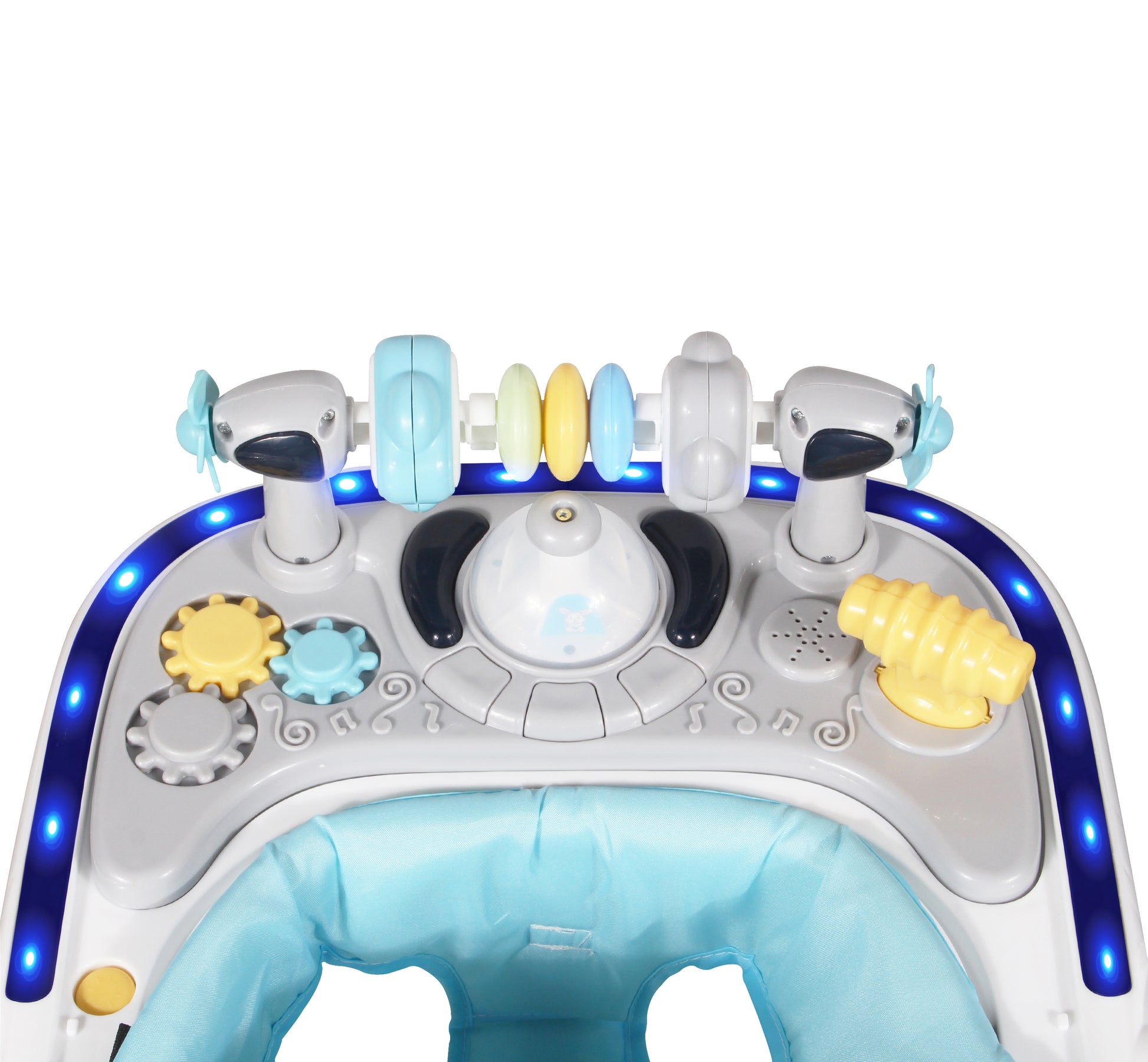 Disney Andadera 3 En 1 Charola Interactiva Led Sonido 12 Kg