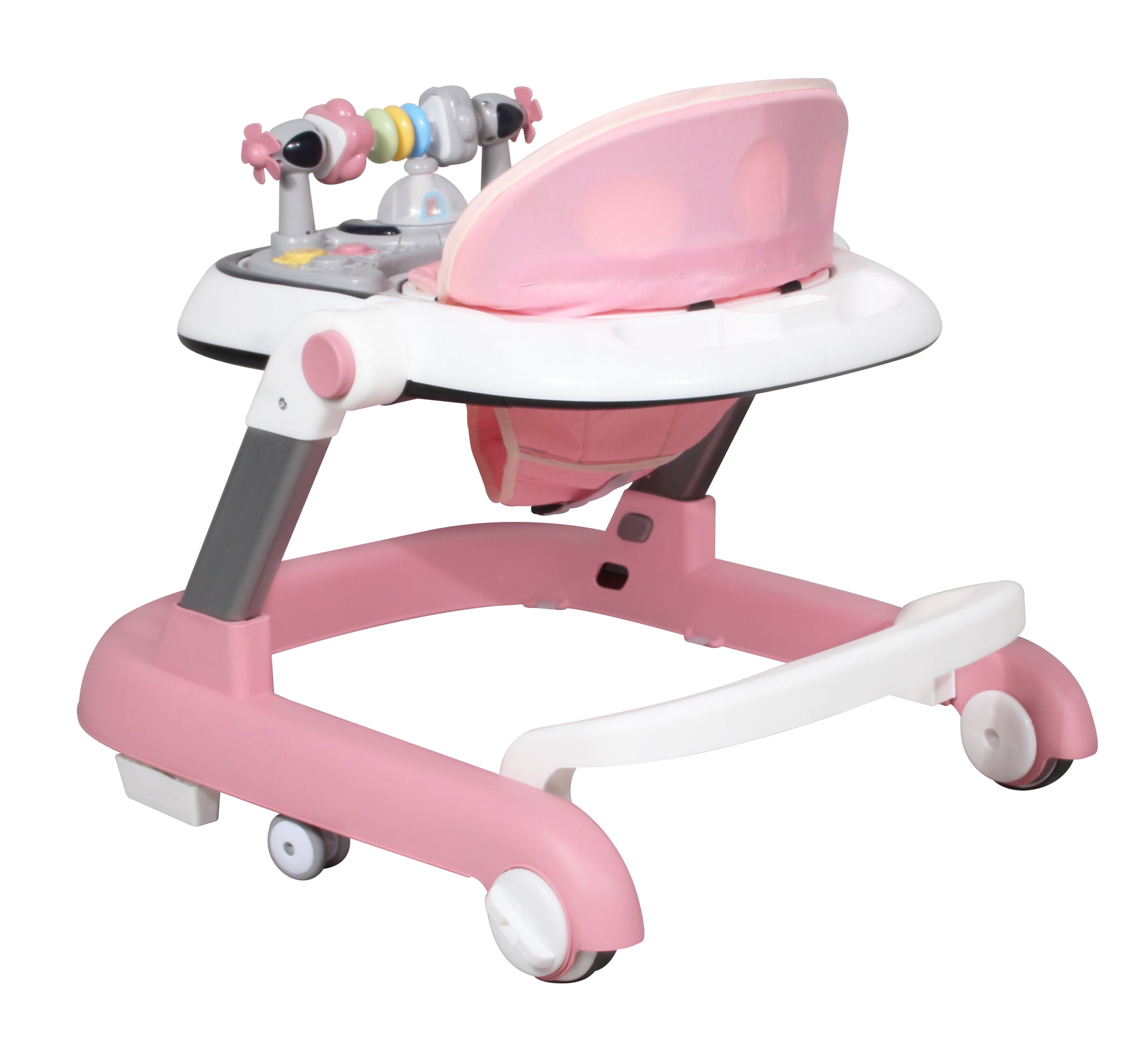 Disney Andadera 3 En 1 Charola Interactiva Led Sonido 12 Kg