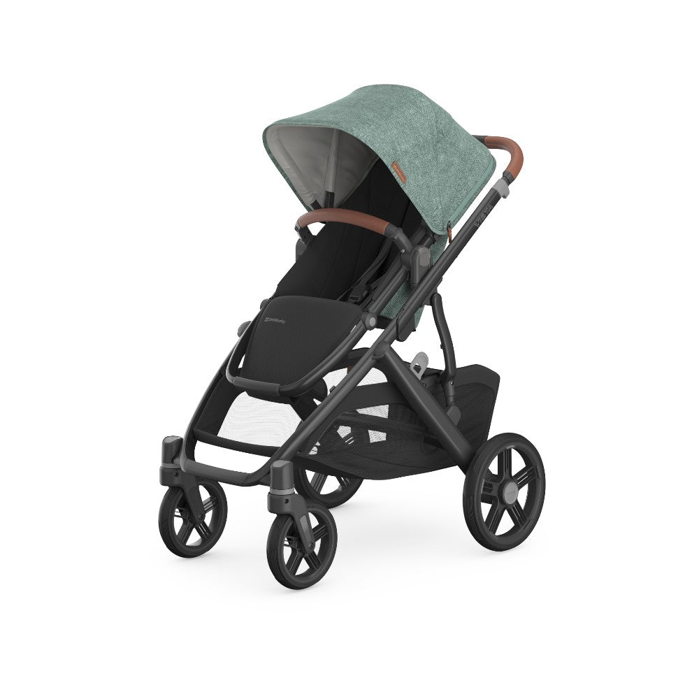 Carriola UPPAbaby Vista V2 Gwen: Mango Telescópico, Asiento Reversible y Toldo Expandible con Protección UPF 50+