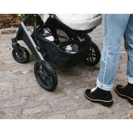 Carriola UPPAbaby Vista V3 Savannah: Mango Telescópico, Asiento Reversible y Toldo Expandible con Protección UPF 50+