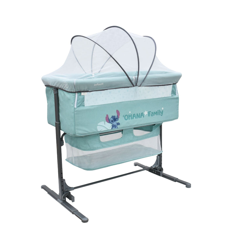 Cuna Colecho De Bebe Plegable Con Mosquitero Y Lateral Abatible
