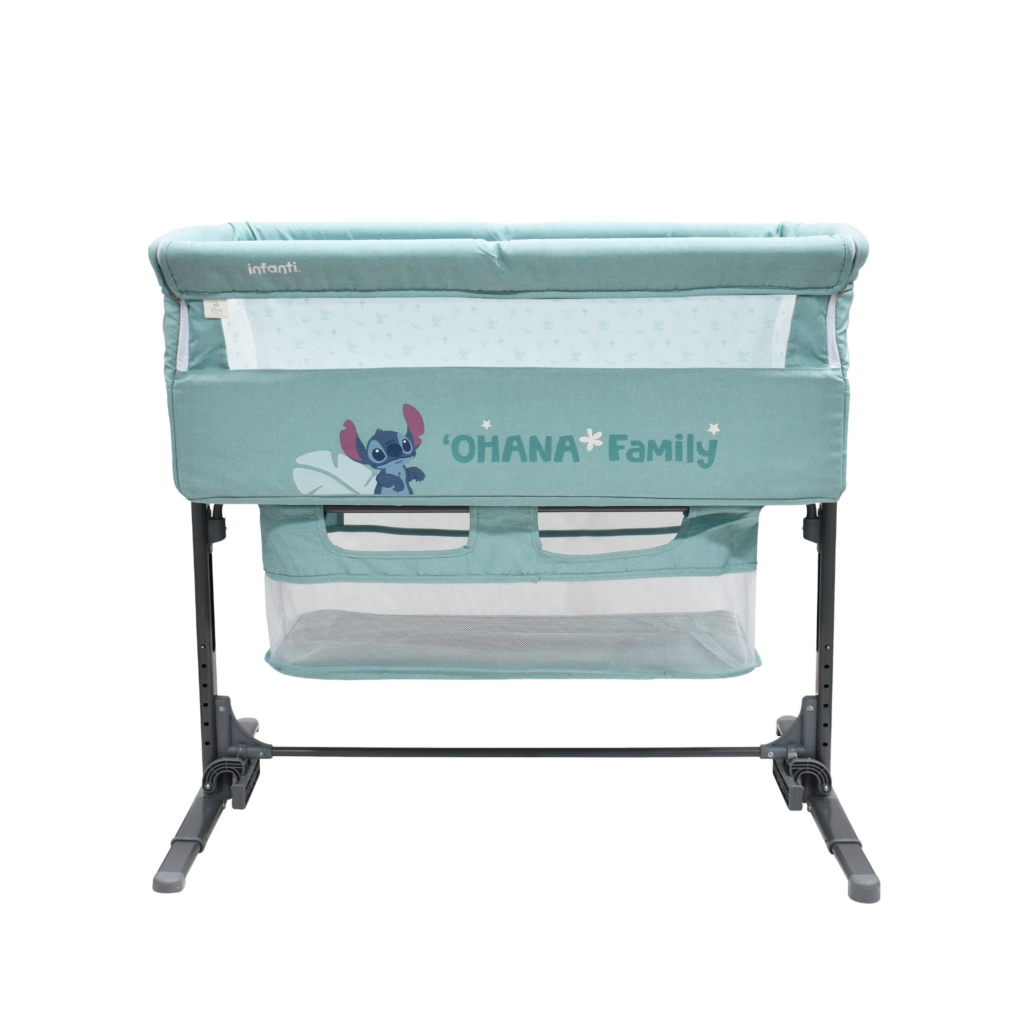 Cuna Colecho De Bebe Plegable Con Mosquitero Y Lateral Abatible