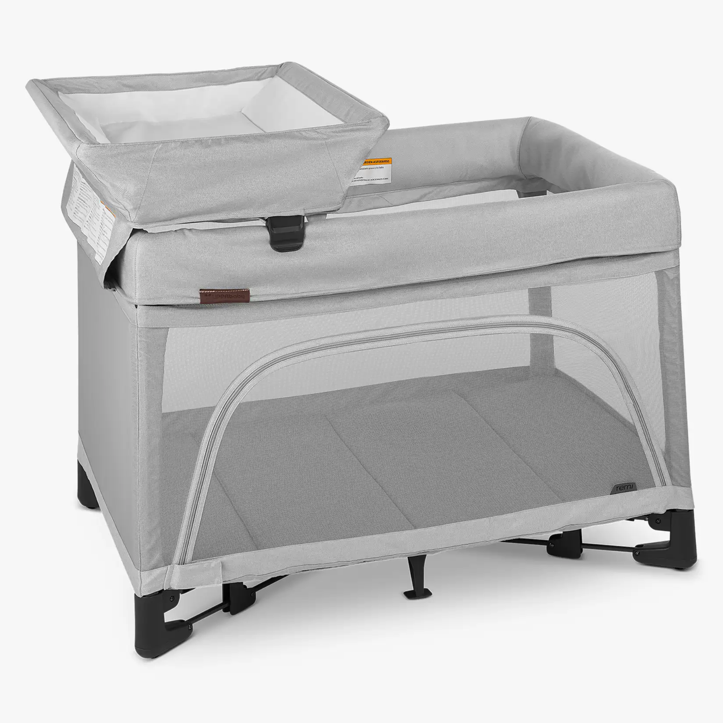 Estación de Cambio UPPAbaby REMI Cambiador Plegable, Amplia Superficie y Almacenamiento Compacto hasta 30 lb