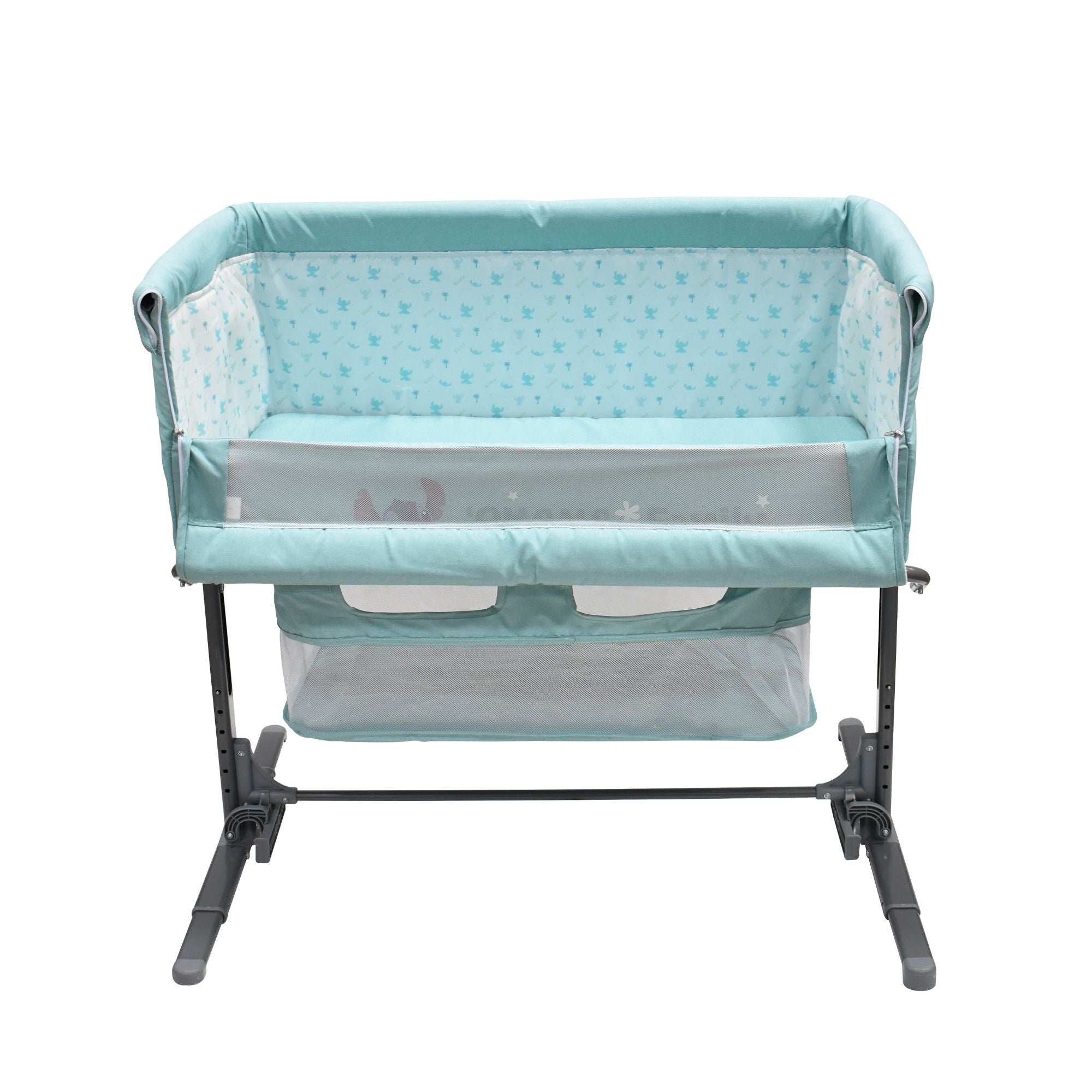 Cuna Colecho De Bebe Plegable Con Mosquitero Y Lateral Abatible