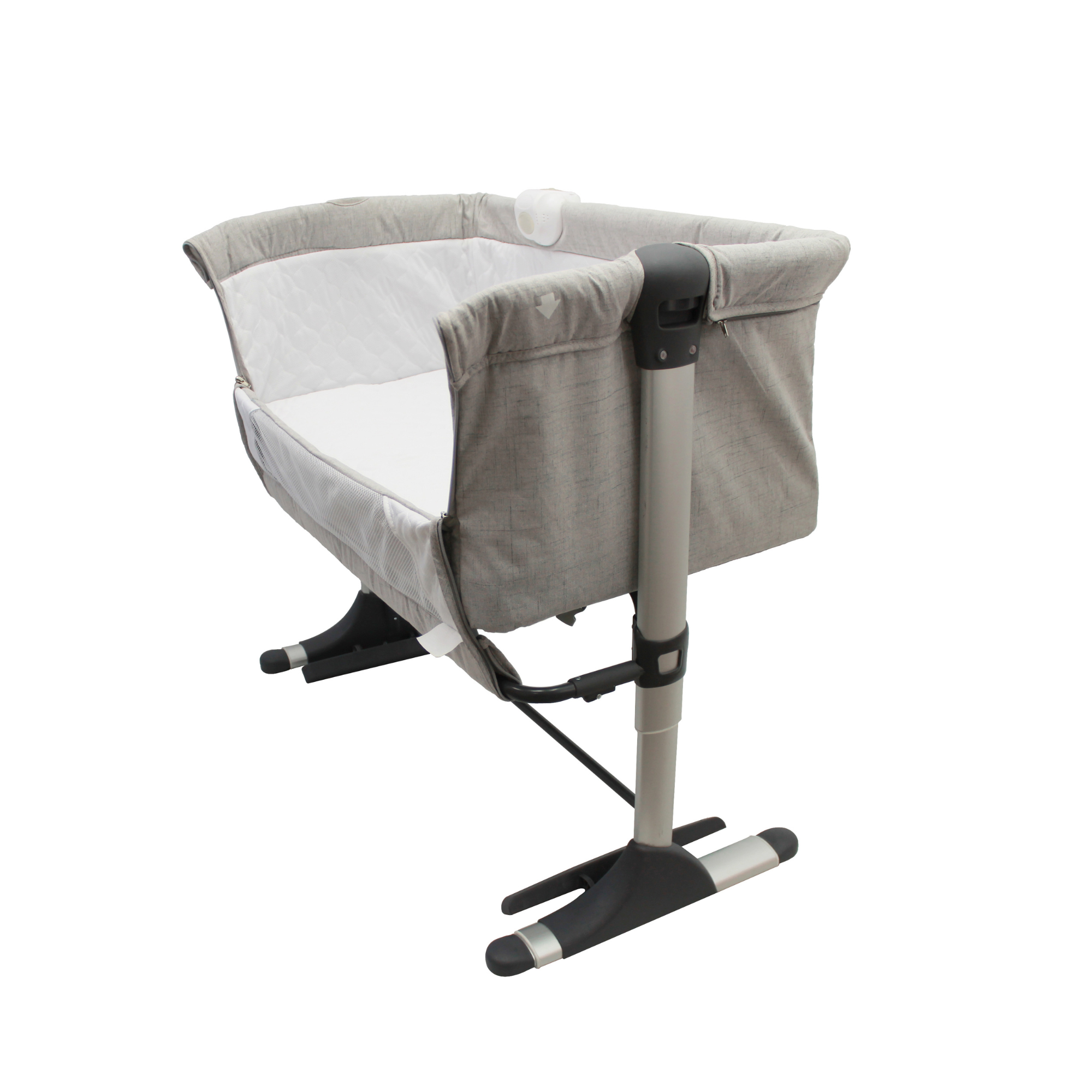 Set Carriola Ligera Grace y Colecho Vinny Gris Con Beige