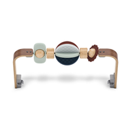 Barra de Juguetes Wonder Wheel para UPPAbaby Mira Estimula Motricidad Fina, Madera FSC®, Plegable y Fácil Instalación