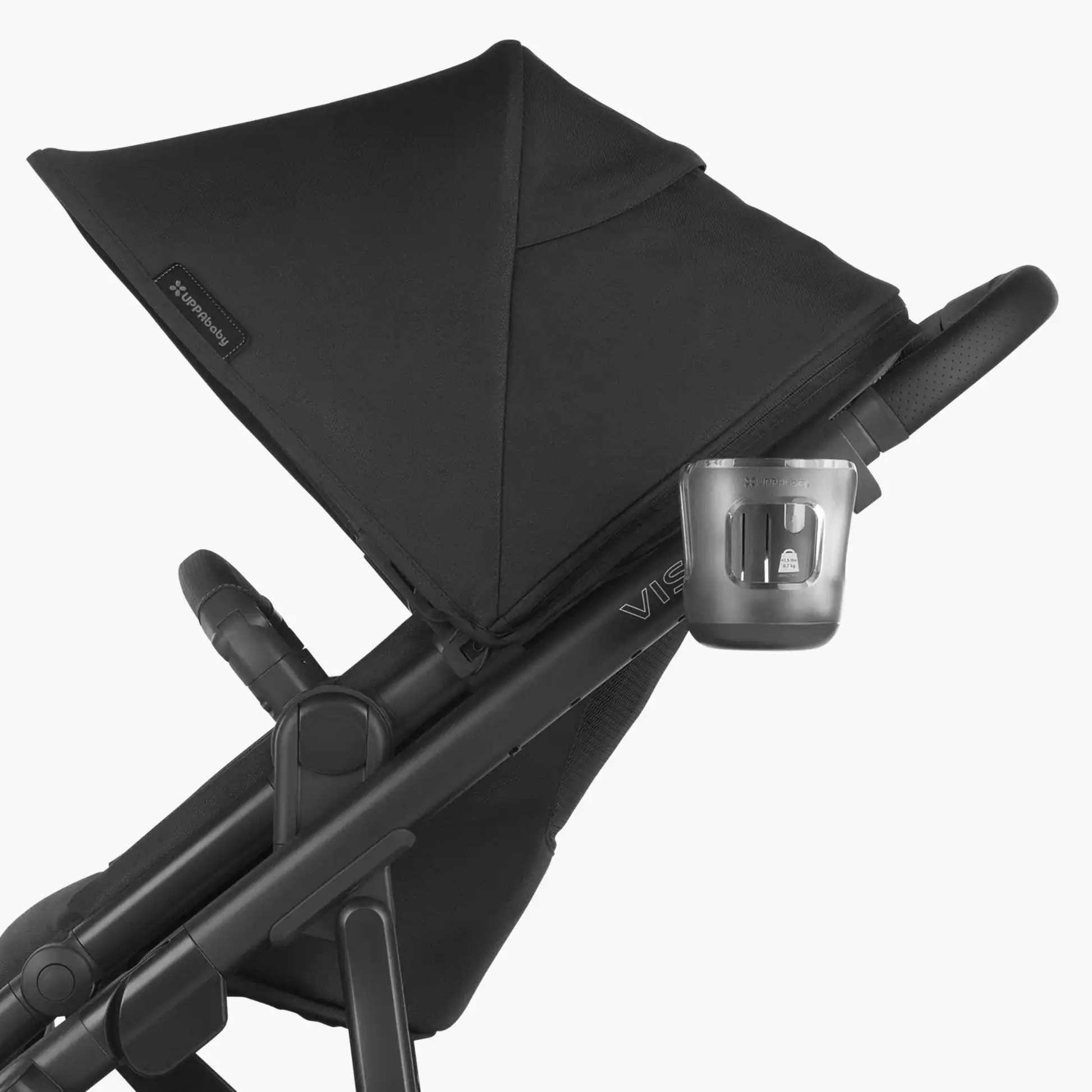 Portavasos UPPAbaby Vista, Vista V2, Vista V3 Firme, Rediseñado, Sujeta Varias Bebidas y Se Acopla Fácil al Carrito