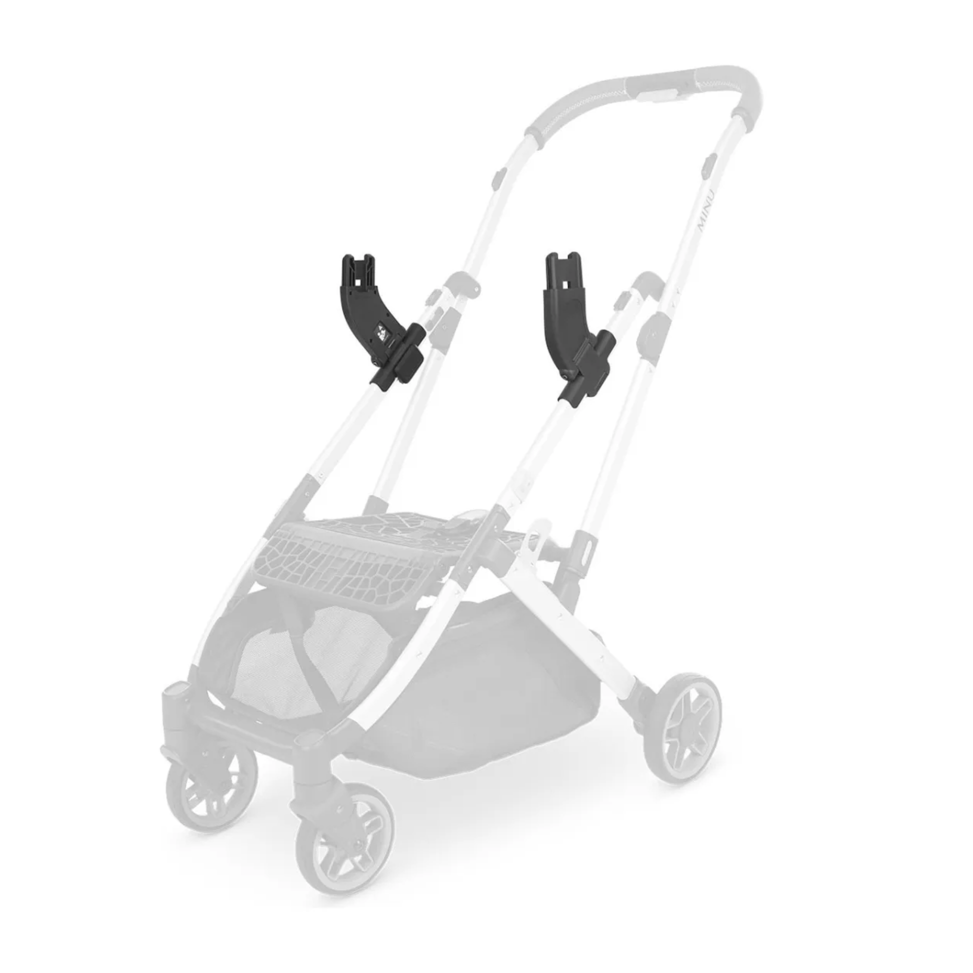 Adaptadores De Autoasiento Mesa Carriola Minu / V2 Uppababy Negro