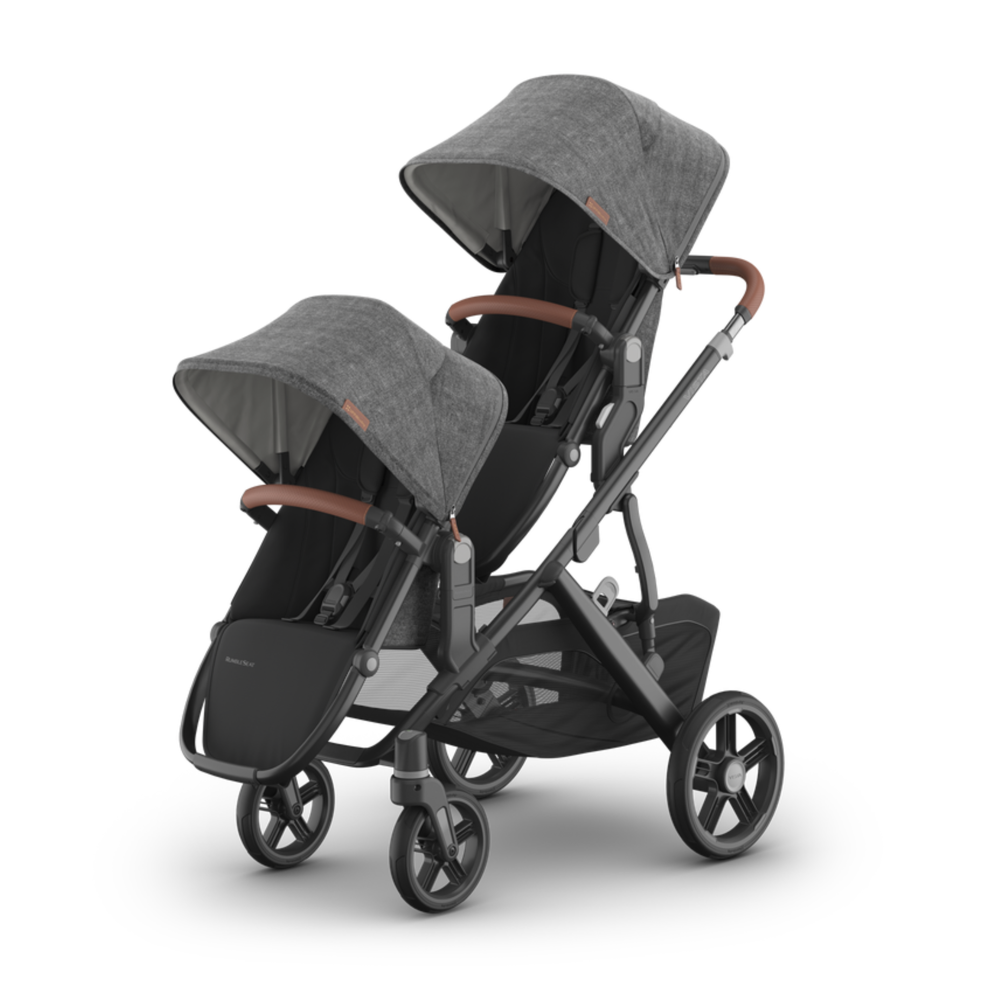 RumbleSeat V3 UPPAbaby para Vista V2 y V3 Segundo Asiento Inferior, Todo Clima, Hebilla Magnética, Multiposición y Adaptadores Incluidos