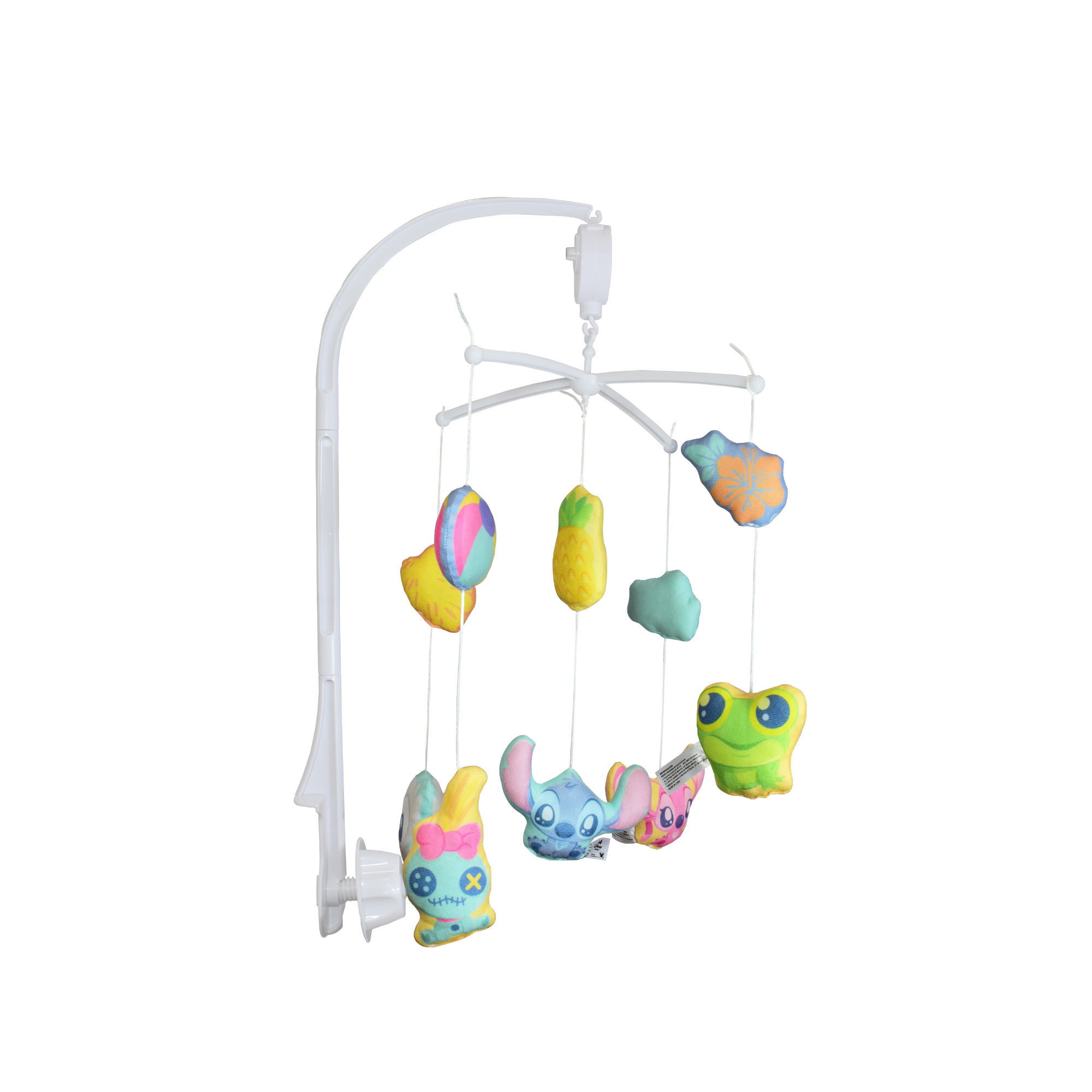 Movil De Cuna Estimulante Disney Stitch Con Caja Musical