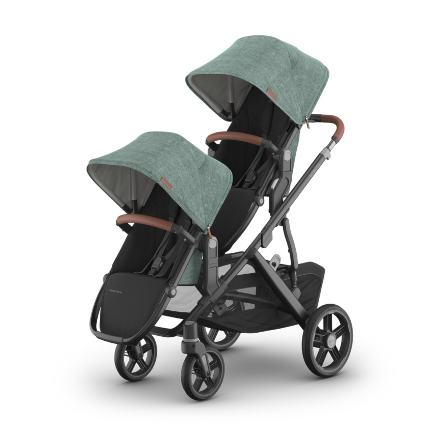 RumbleSeat V3 UPPAbaby para Vista V2 y V3 Segundo Asiento Inferior, Todo Clima, Hebilla Magnética, Multiposición y Adaptadores Incluidos