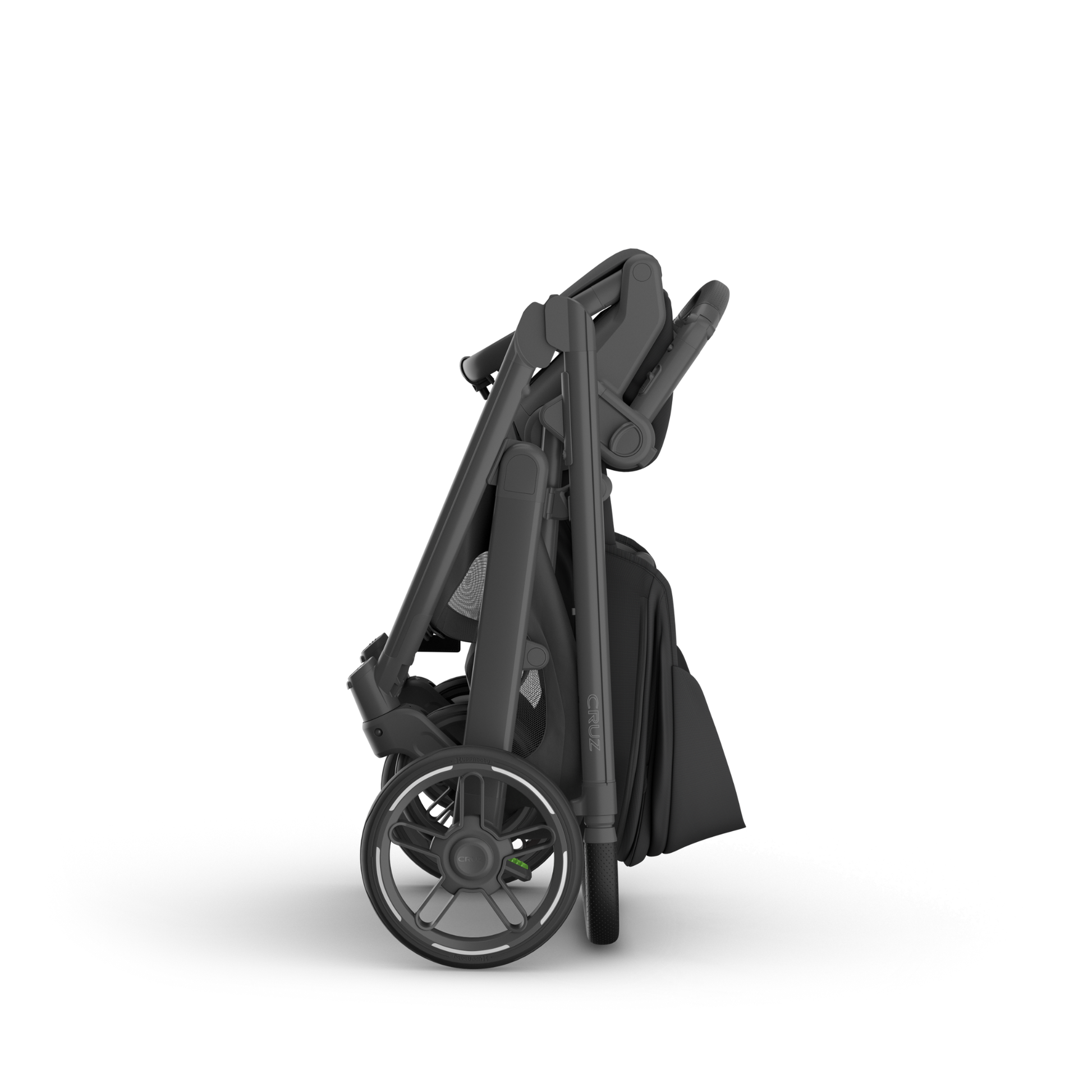 Carriola UPPAbaby CRUZ V3 reversible reclinable desde recién nacido hasta 22.7 kg con plegado compacto y UPF 50+ FlexR+X