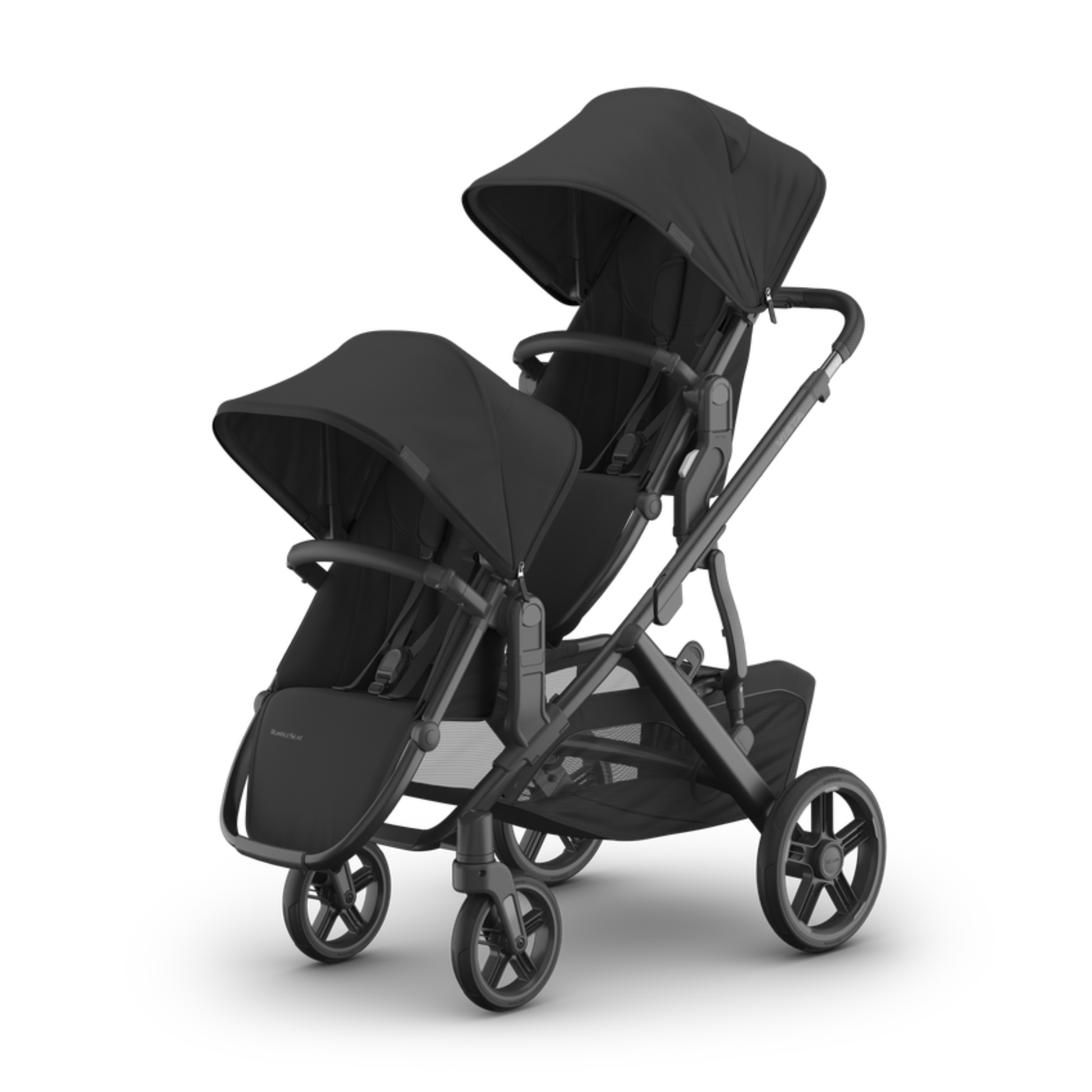 RumbleSeat V3 UPPAbaby para Vista V2 y V3 Segundo Asiento Inferior, Todo Clima, Hebilla Magnética, Multiposición y Adaptadores Incluidos