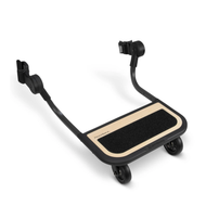 Patin Portatil PiggyBack para UPPAbaby Cruz V2 Madera Ecológica, Superficie Antideslizante, Fácil Acople, Plegable y Soporta hasta 25 kg