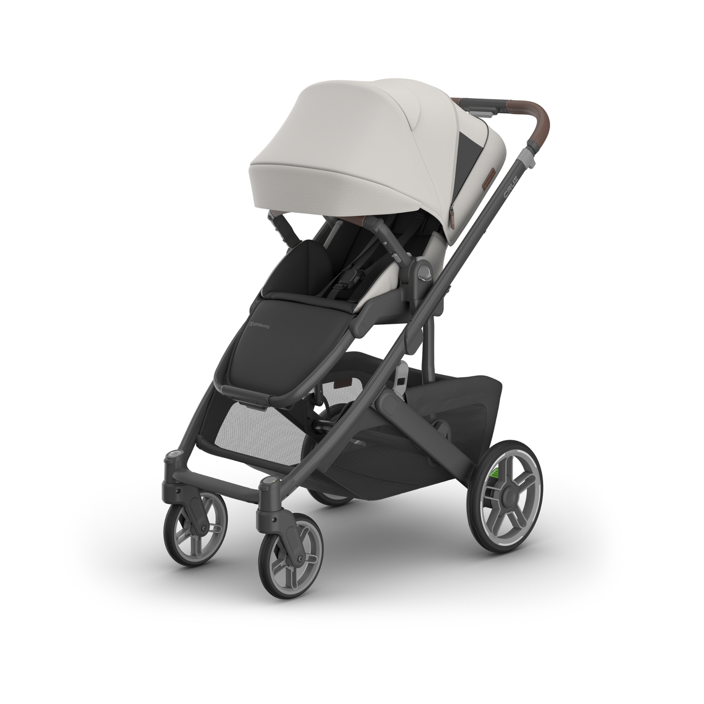 Carriola UPPAbaby CRUZ V3 reversible reclinable desde recién nacido hasta 22.7 kg con plegado compacto y UPF 50+ FlexR+X