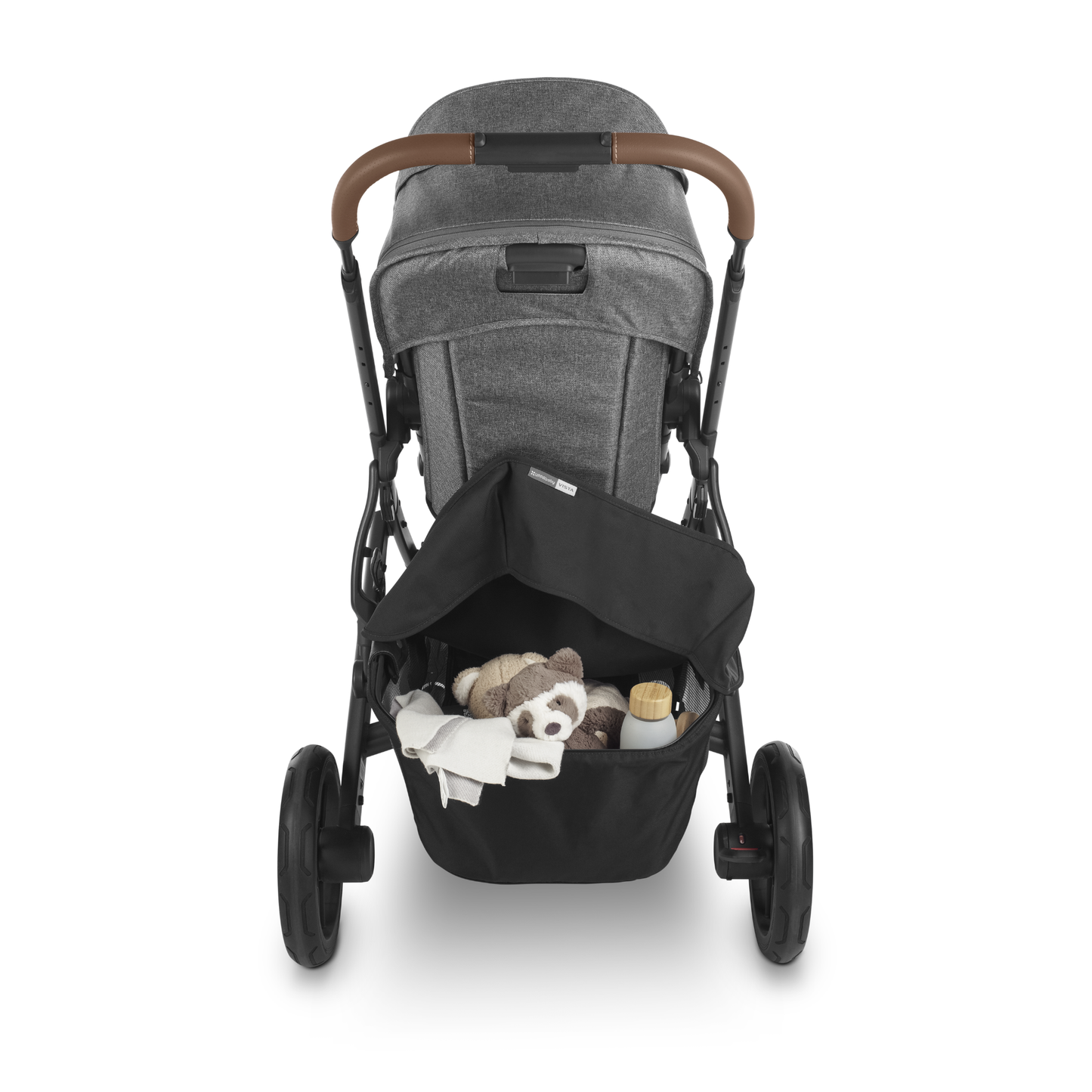 Protector de Cesta UPPAbaby Vista V2 y V3 Resistente al Agua, Fácil Instalación, Acceso Abatible y Mantiene tus Pertenencias Seguras y Ocultas