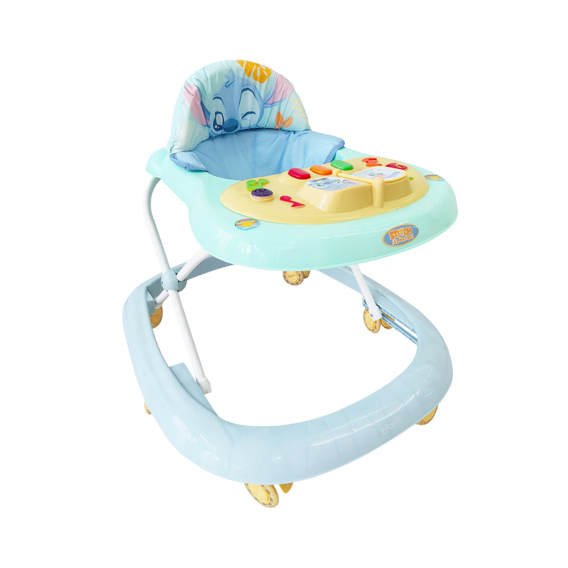 Andadera Musical Para Bebé Stitch Disney Baby Altura Ajustable